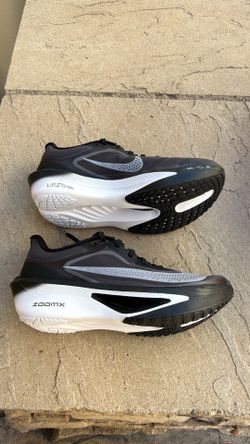 New Nike Zoom fly 6 black white running shoes flyplate Men’s 7.5, Women’s 9