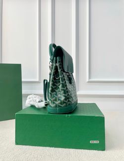 Goyard Green Alpin Backpack