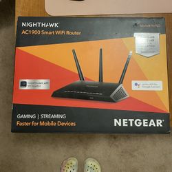 NETGEAR Nighthawk AC1900 Smart WiFi Router – Dual Band Gigabit 