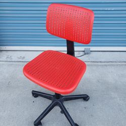 Ikea Red Office Chair 