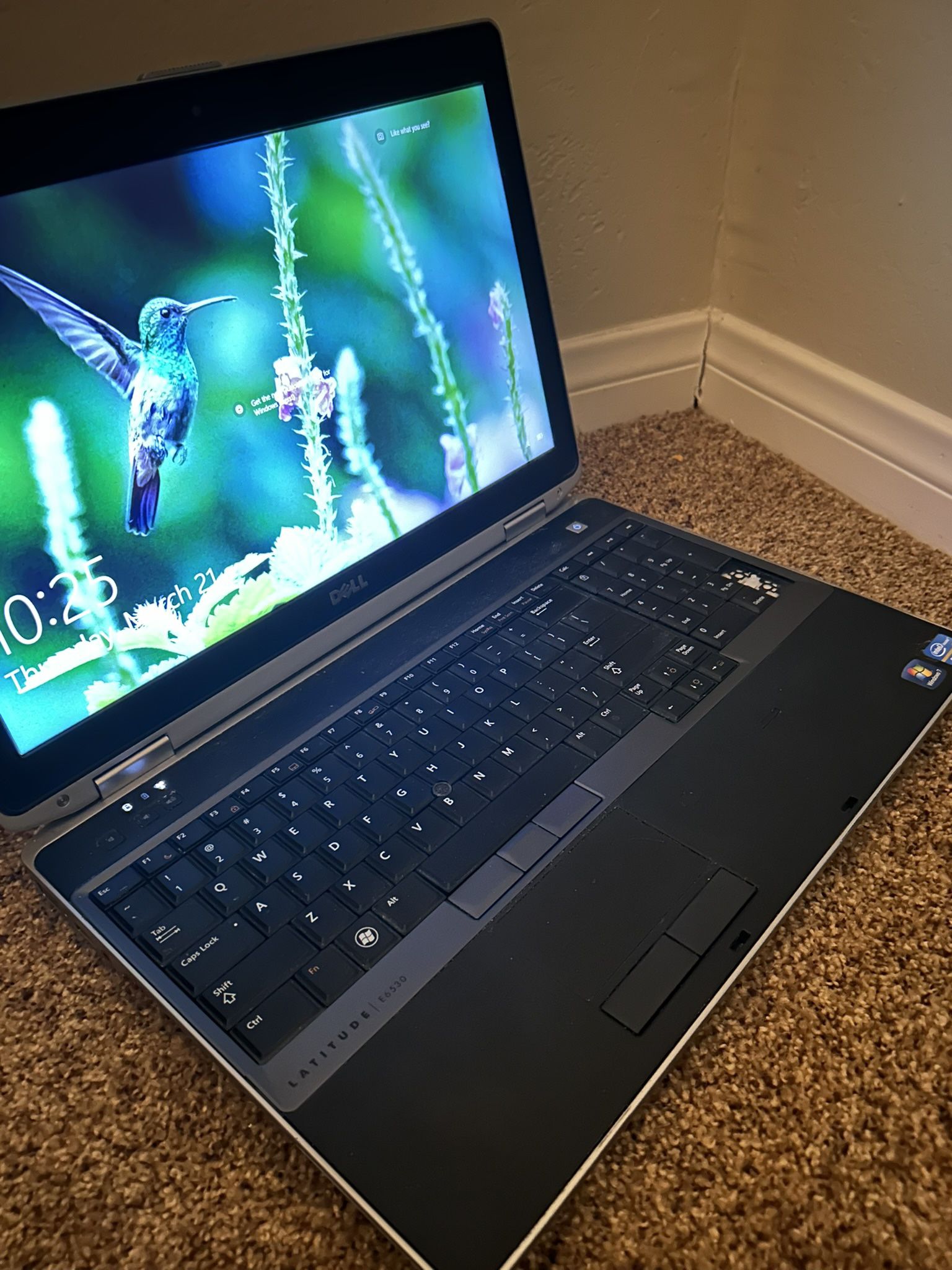 Dell latitude E6530 Laptop Intel I7 Windows 10 pro