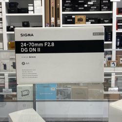 Sigma 24-70mm F2.8 DG DN II Limited Time Sale 6/14