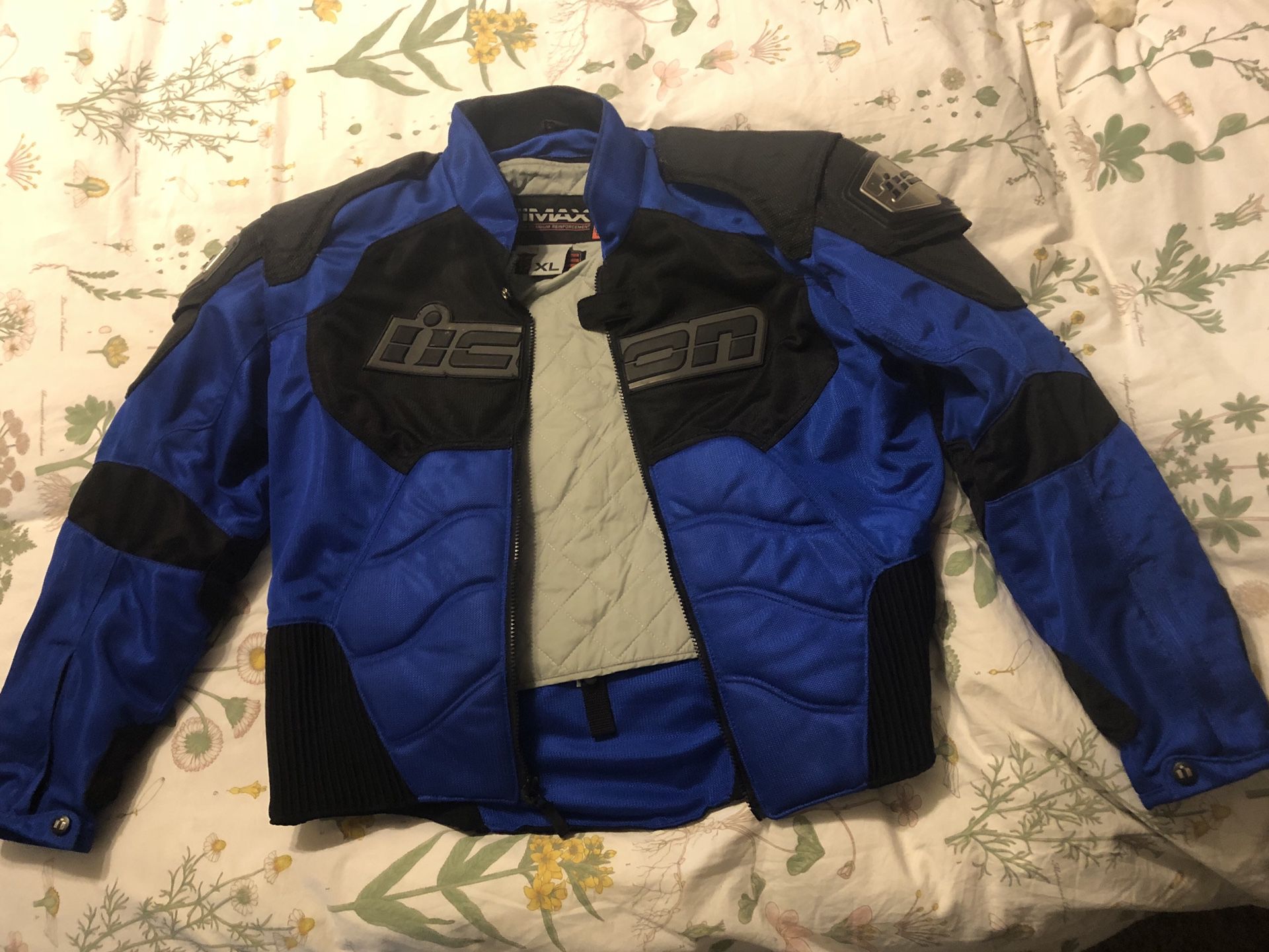 Icon extra large motorcycle jacket