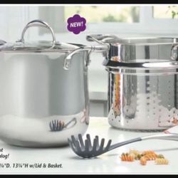 Princess House Olla Vaporera De 8 Quartos Tri - Ply