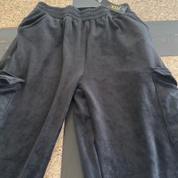 Cargo Sweatpants Color Negro Café Y Gris L A XL 