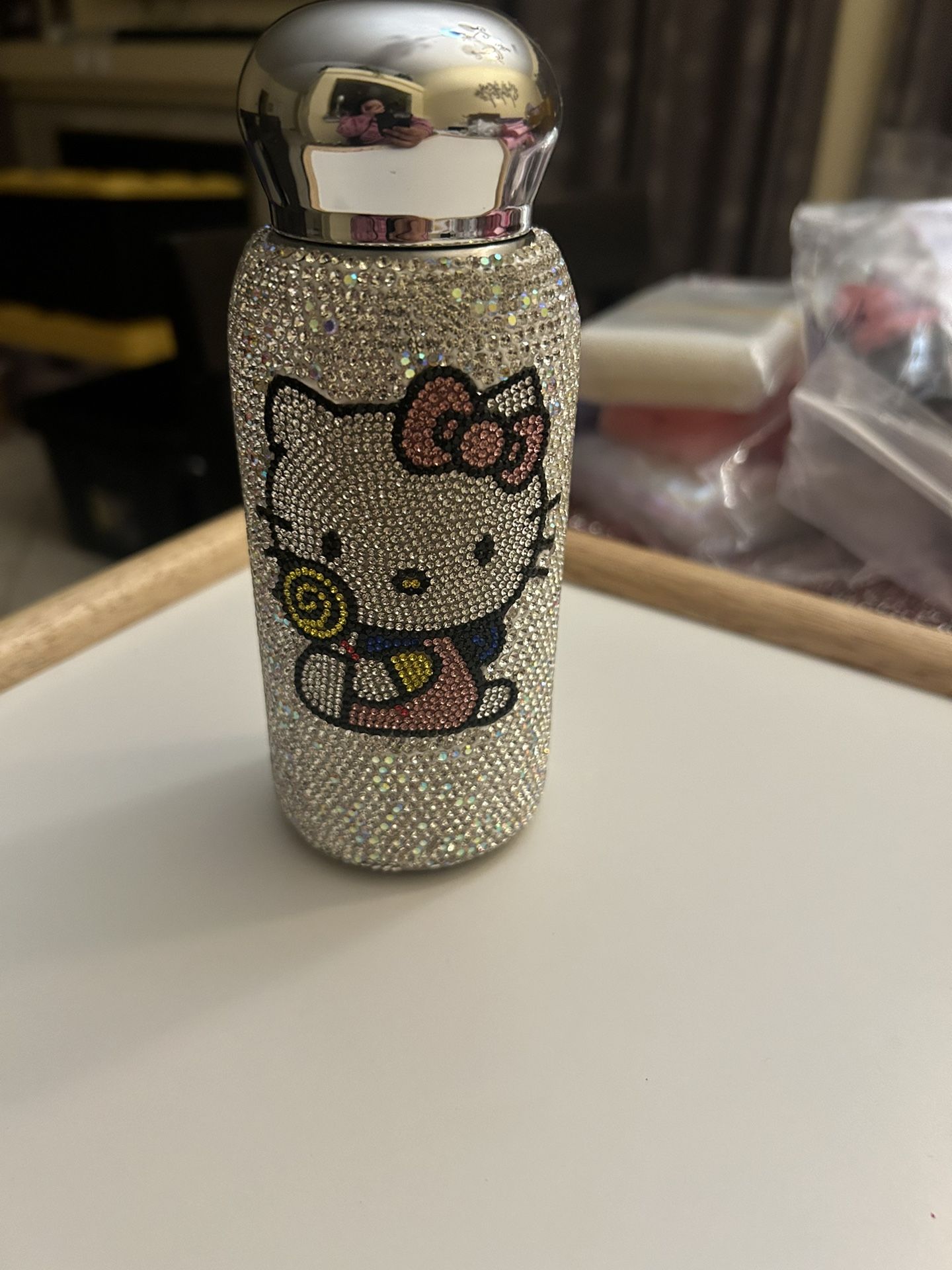 Blinged Out Hello Kitty Thermo Cup 