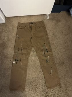 boohoo man painted pants