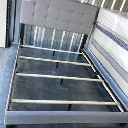 New Queen / King Upolstered Bed Frame
