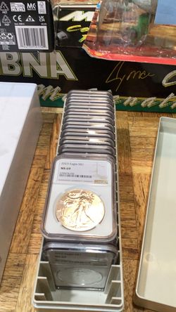American eagle set 1986 thru 2023 39 coins all ms 69 grades