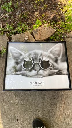 Kool Kat David McEnery Framed Art Print
