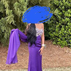 Purple Prom Dress Size 2 