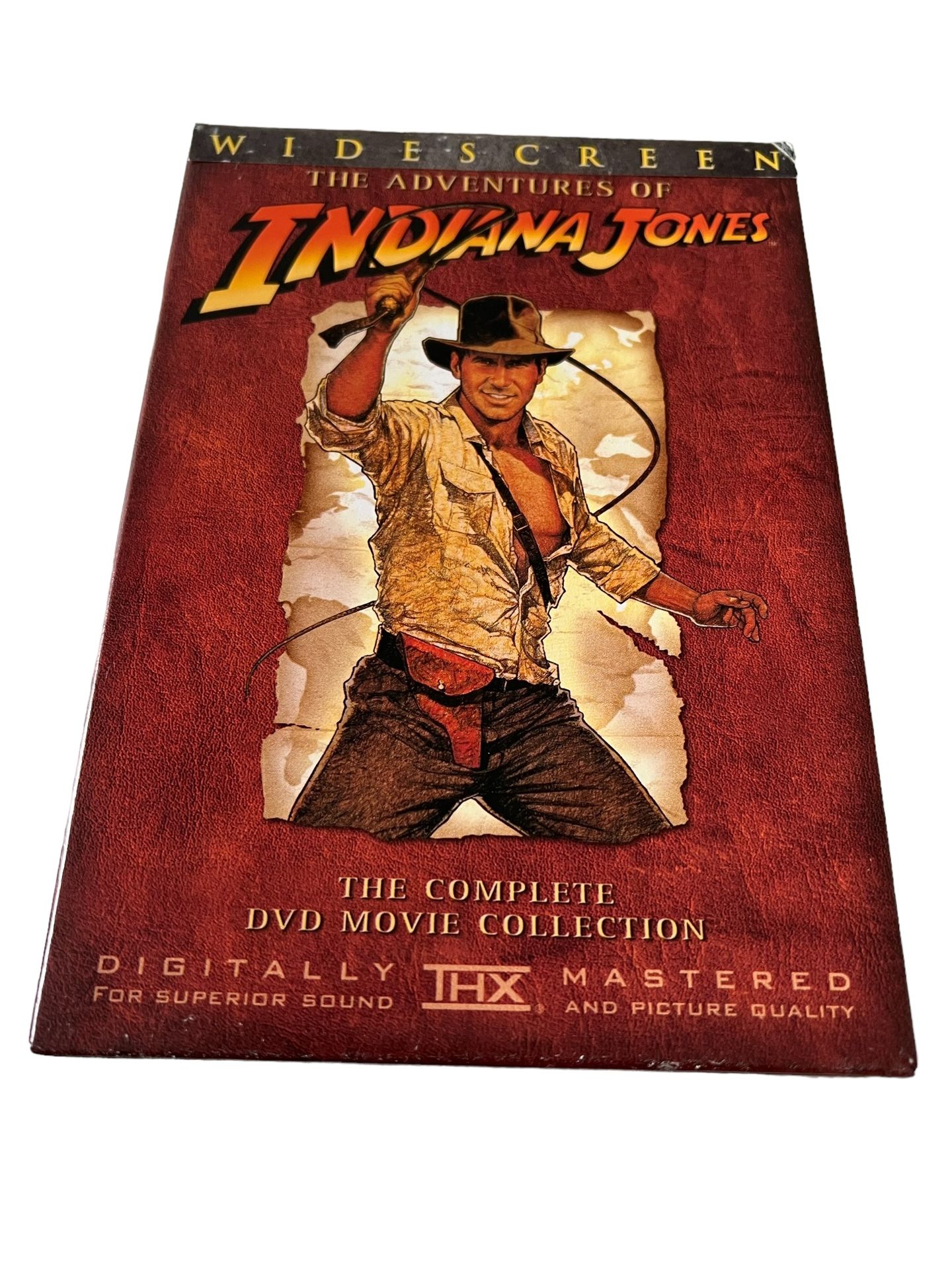 Indiana Jones - The Adventure Collection (DVD, 2003, 4-Disc Set, Widescreen)  Experience the thrill of adventure with Indiana Jones - The Adventure Co