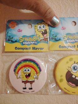 SpongeBob SquarePants compact mirror set