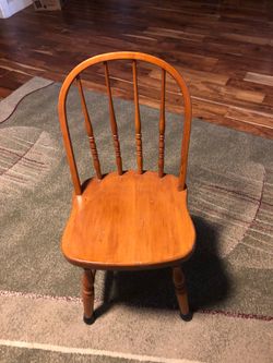 Vintage wooden chair