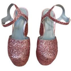 Chiara Ferragni Glitter Platform Heels