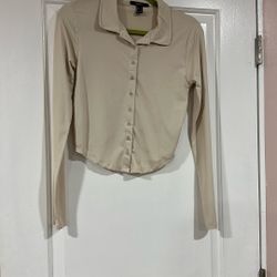 Forever21 Button Up Top