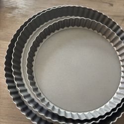Three Piece Tart Pans