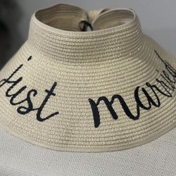 Just Married Sun Visor