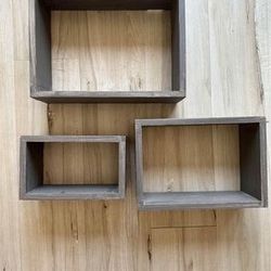Rectangle shelves