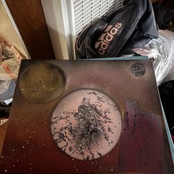 Space Art on Canvas