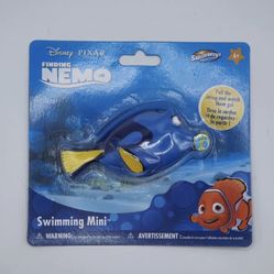 Swimways Finding Nemo Dory Swimming Mini Pool Bath Toy Disney Pixar Water Fish 