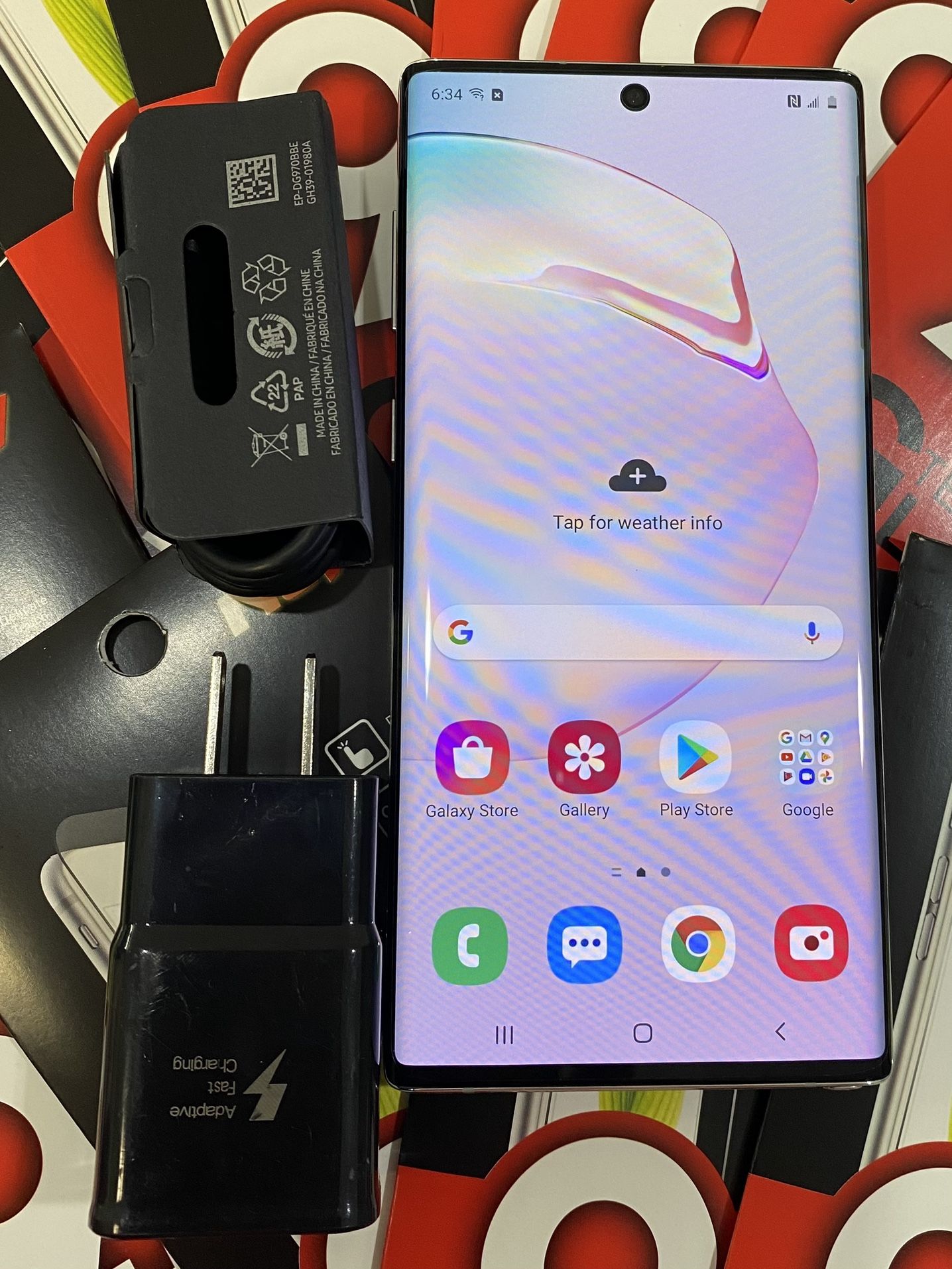 Samsung galaxy note 10 256 gb unlocked, store warranty Cell phones & Accessories