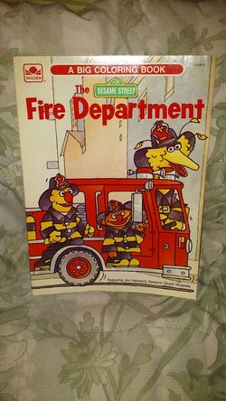 Golden sesame street the fire department