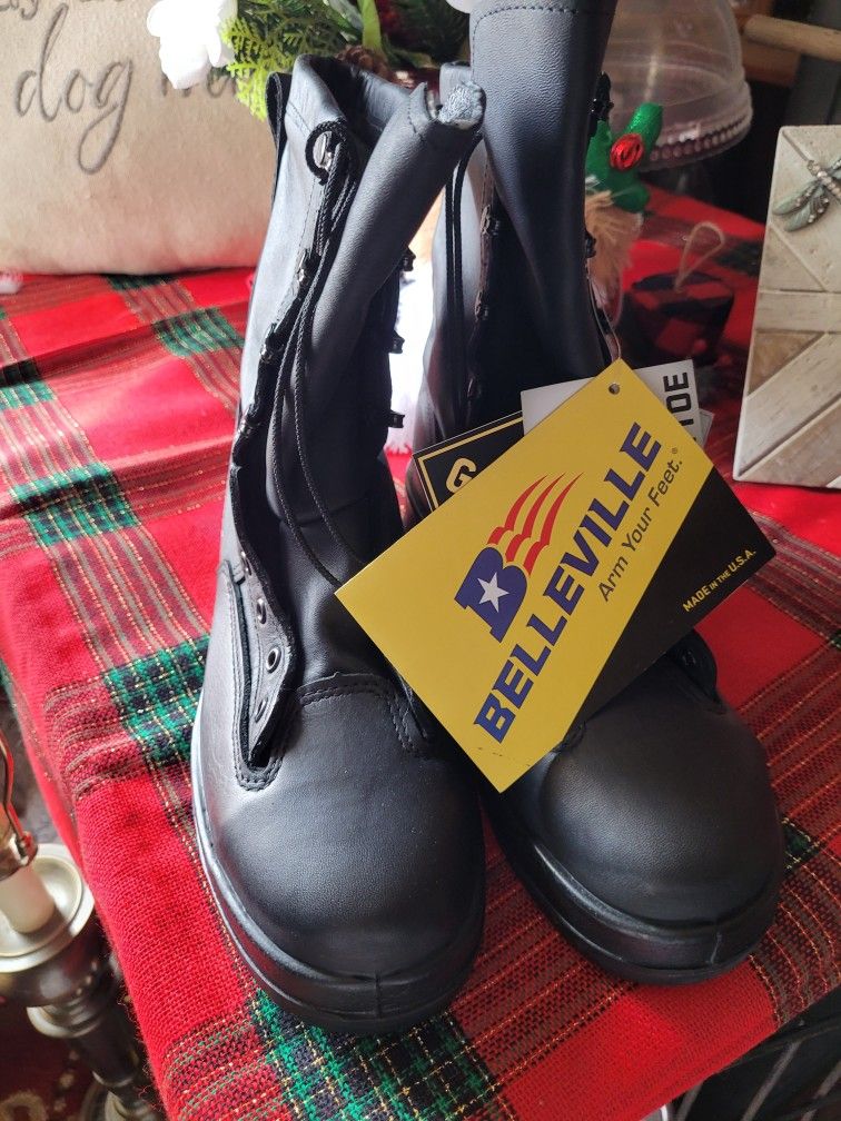 Brand New Military Boots Black