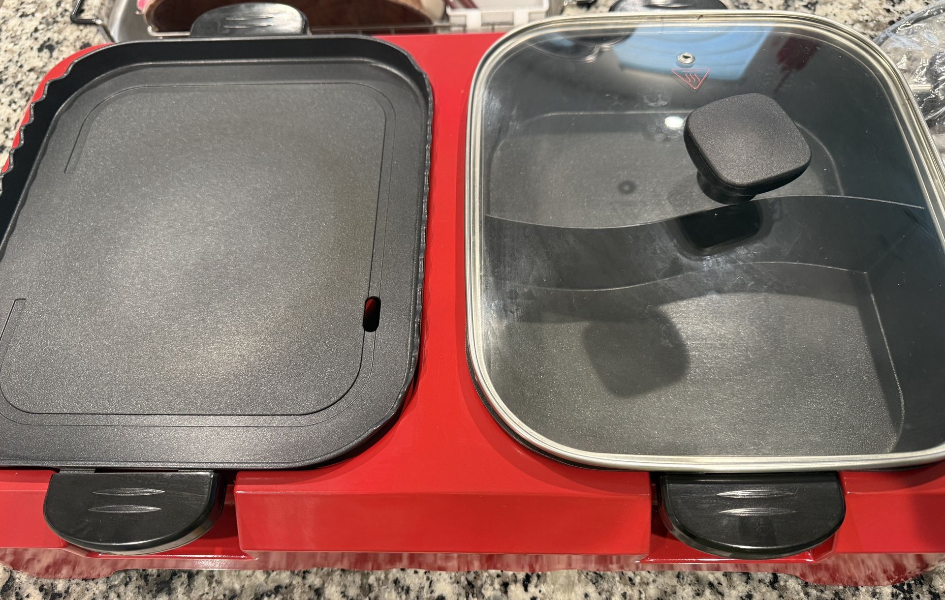 2 in 1 Hot Pot Electric Grill