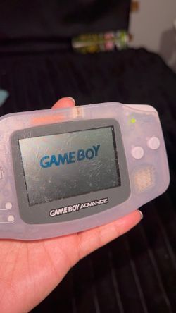Nintendo Gameboy Advance Clear Glacier