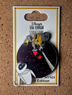 Authentic RARE LE 300 DSF Disney Pin Wall-E WallE Beloved Tales Eve Fire Extinguisher