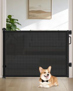 Cideny Retractable Baby, Child & Dog Gate