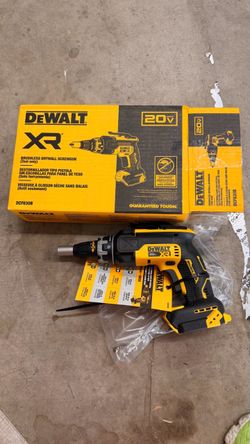 DEWALT 20V MAX XR Brushless Drywall Screwgun DCF630B