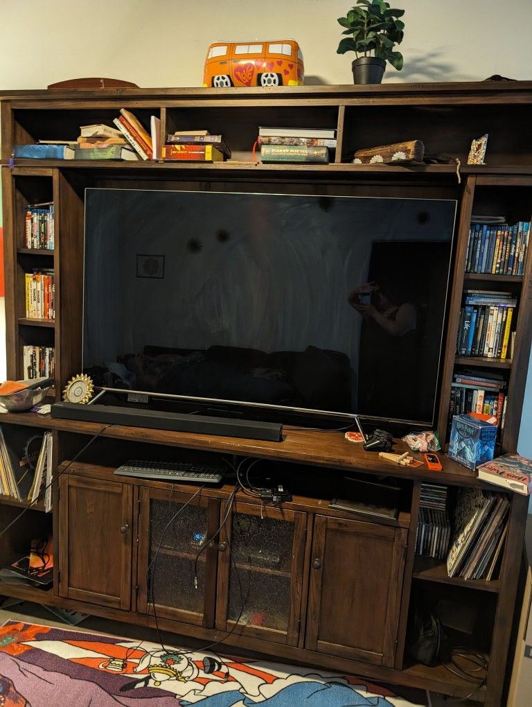 entertainment center for 55 inch tv