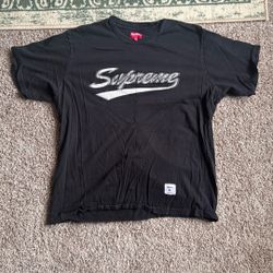 SUPREME XL T Shirt (black)