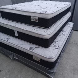 🎀King Size Mattress Pillow Top New 🎀