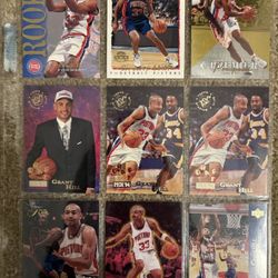 Basketball and Baseball Cards from the mid-90s
