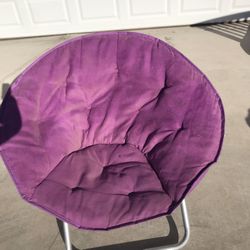 Purple Foldable Chair