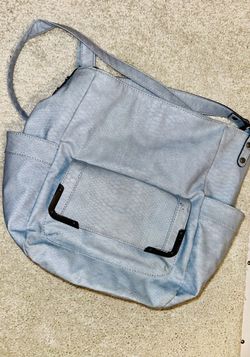 Super Cute Sky Blue Purse With Lots Of Pockets