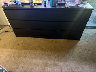 Black dresser (matte black)