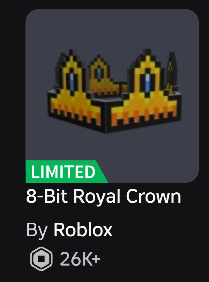 LIMITED 8-Bit Royal Crown