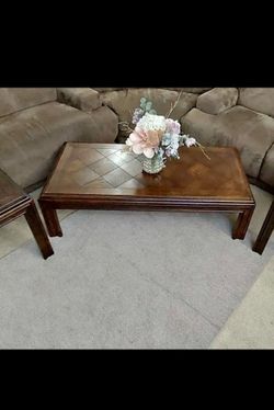Coffee table set $250 PER ITEM