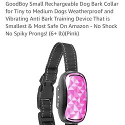 Small Dog bark collar