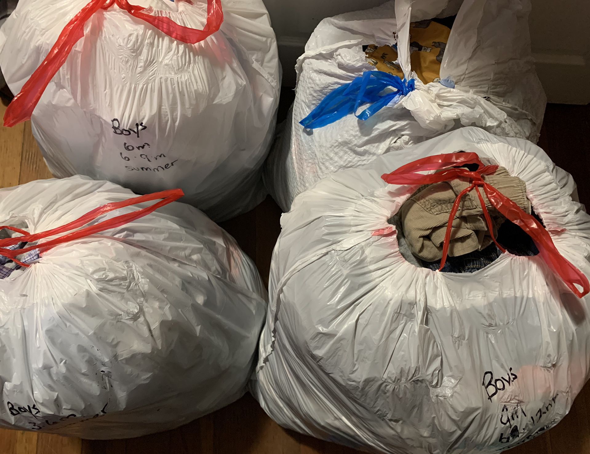 Boys Clothes (5 Trash Bags)
