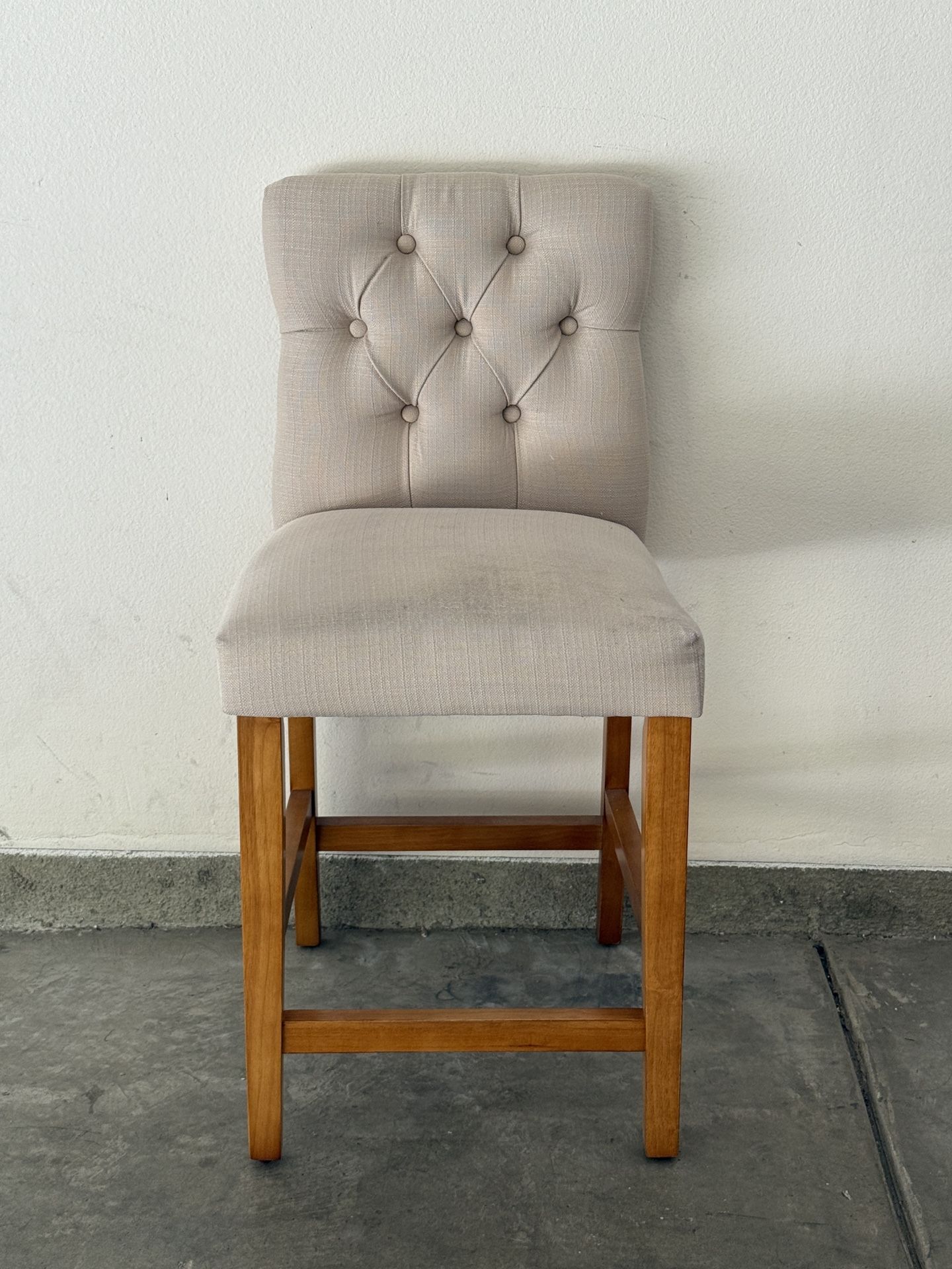 Tufted Counter Stool Chair