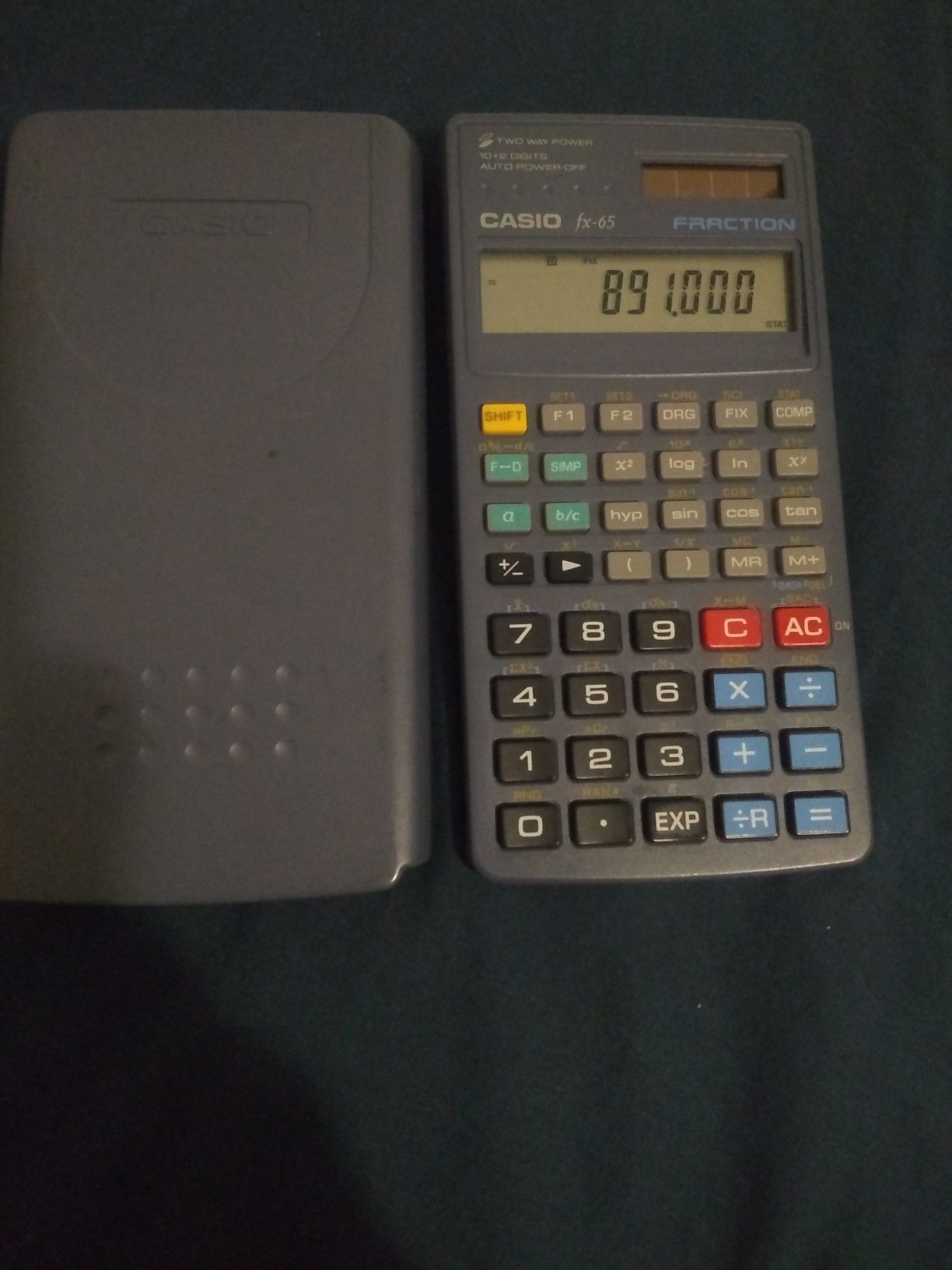 Casio FX 65 calculator