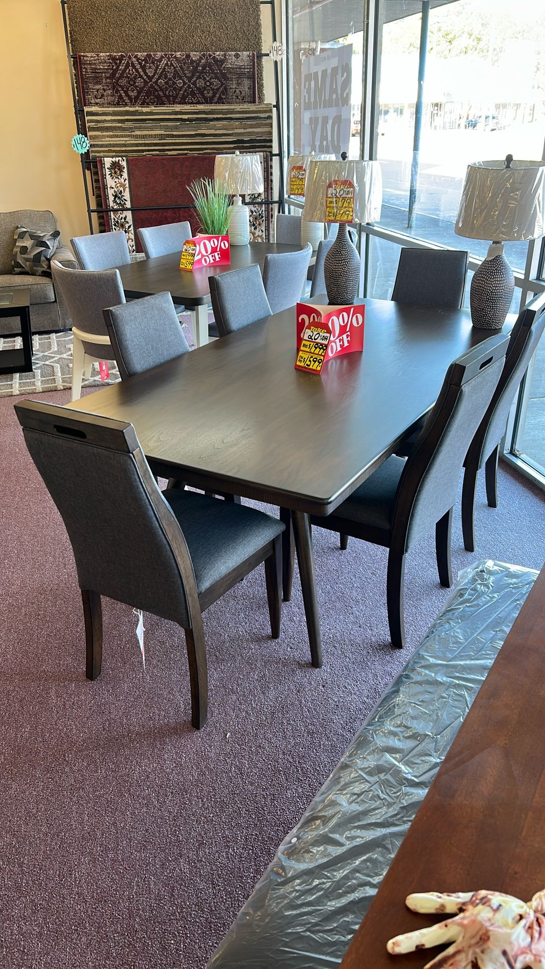 💥HUGE Blowout Furniture Sale!💥 Brand New Table W/ 6 Chairs! $50 Down Takes It Home Today!