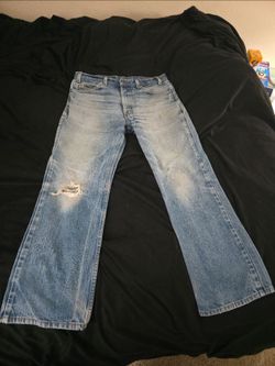 Orange tab Levis