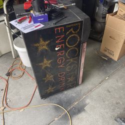 Rockstar, mini fridge