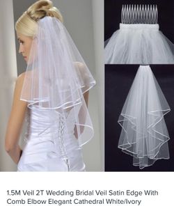 New wedding veil